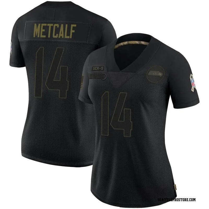 dk metcalf white jersey