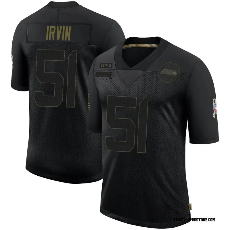 Black Youth Bruce Irvin Seattle Seahawks Limited 2020...