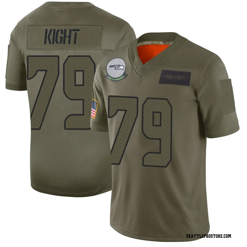 Camo Men's Amari Kight Seattle Seahawks Limited 2019 Salute to Service Jersey