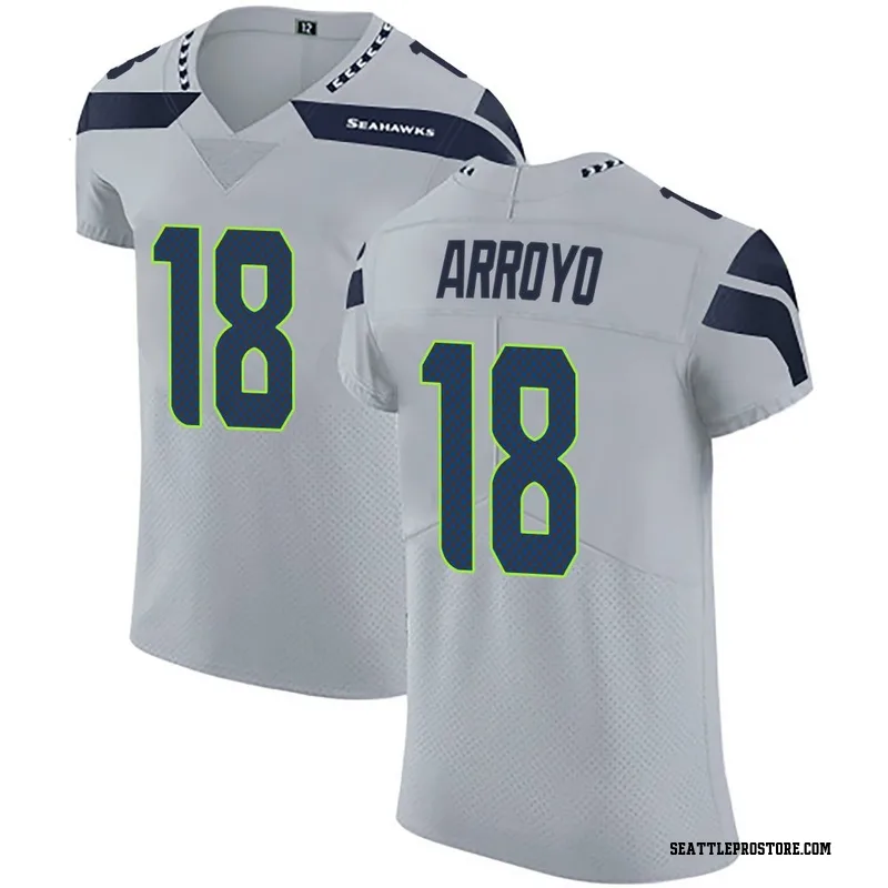 Gray Men's Elijah Arroyo Seattle Seahawks Elite Alternate Vapor Untouchable Jersey