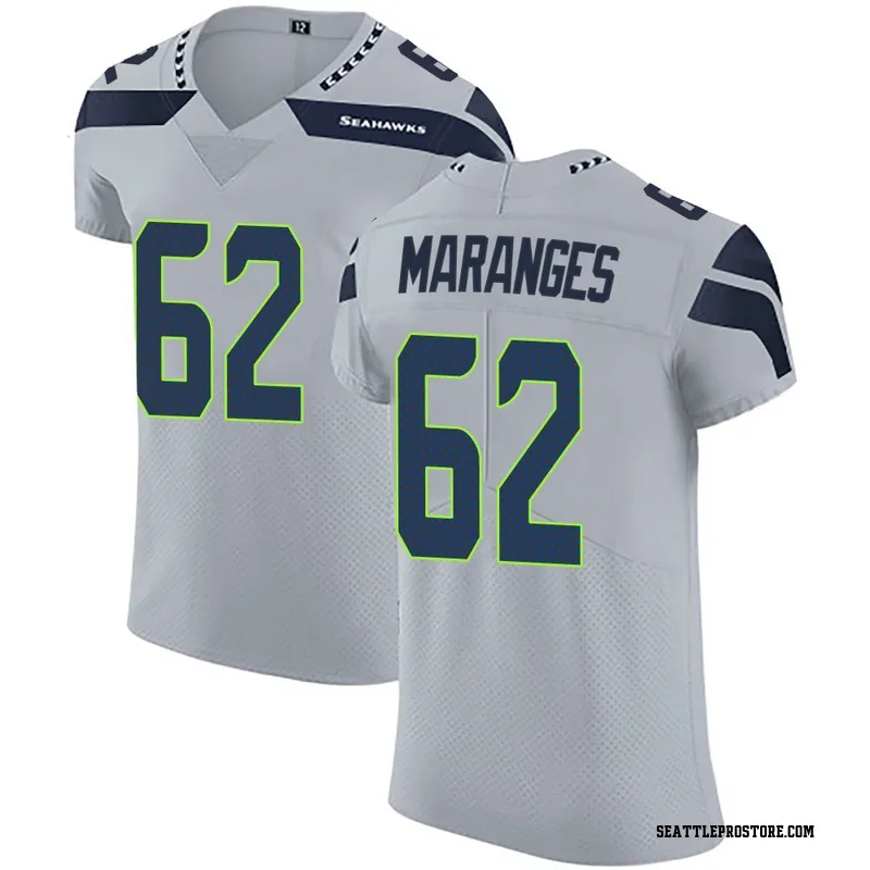 Gray Men's Federico Maranges Seattle Seahawks Elite Alternate Vapor Untouchable Jersey