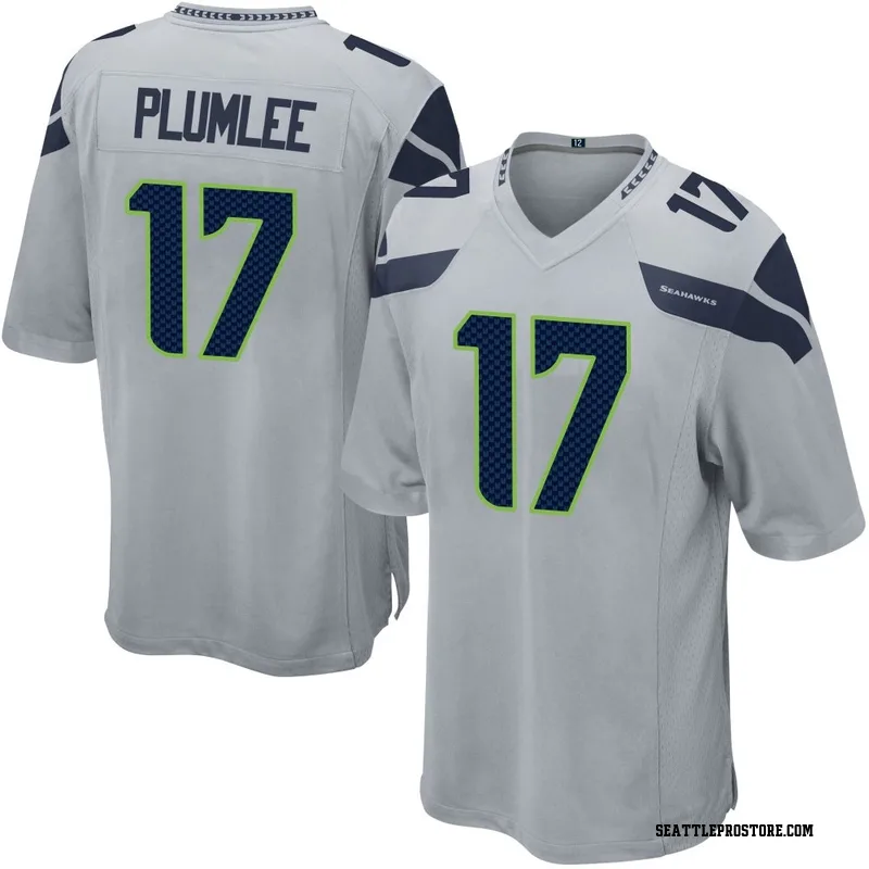 Gray Men's John Rhys Plumlee Seattle Seahawks Game Alternate Jersey