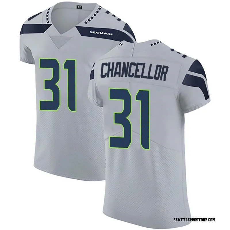 Gray Men's Kam Chancellor Seattle Seahawks Elite Alternate Vapor Untouchable Jersey