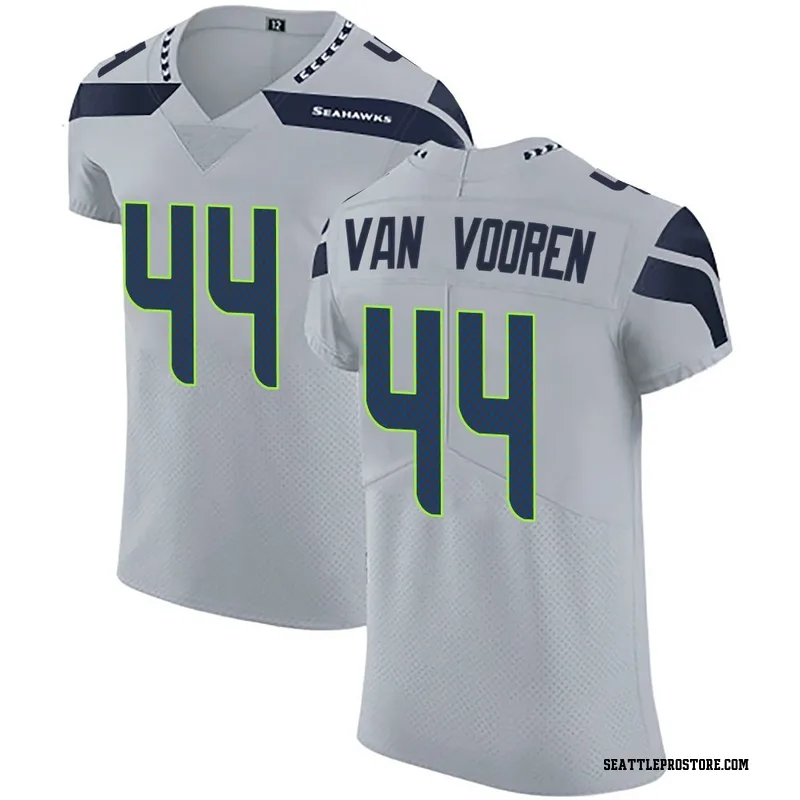 Gray Men's Mitch Van Vooren Seattle Seahawks Elite Alternate Vapor Untouchable Jersey