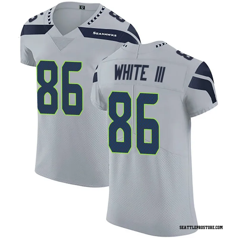 Gray Men's Ricky White III Seattle Seahawks Elite Alternate Vapor Untouchable Jersey