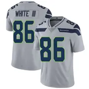 Gray Men's Ricky White III Seattle Seahawks Limited Alternate Vapor Untouchable Jersey