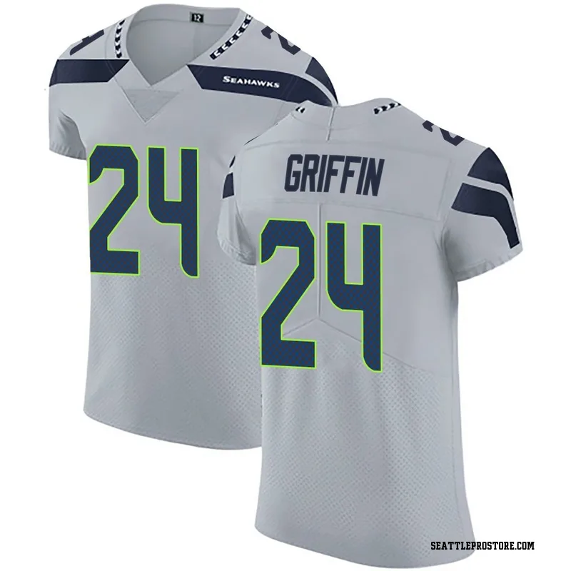 Gray Men's Shaquill Griffin Seattle Seahawks Elite Alternate Vapor Untouchable Jersey