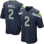 Navy Men's Sam Howell Seattle Seahawks Game Team Color Jersey
