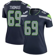 Navy Women's Bubba Thomas Seattle Seahawks Legend Jersey