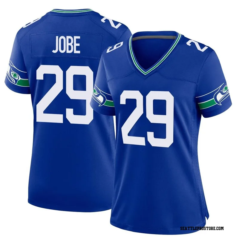 Royal Women's Josh Jobe Seattle Seahawks Game Throwback Jersey