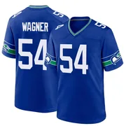 Royal Youth Bobby Wagner Seattle Seahawks Game Throwback Jersey