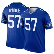 Royal Youth Connor O'Toole Seattle Seahawks Legend Throwback Jersey