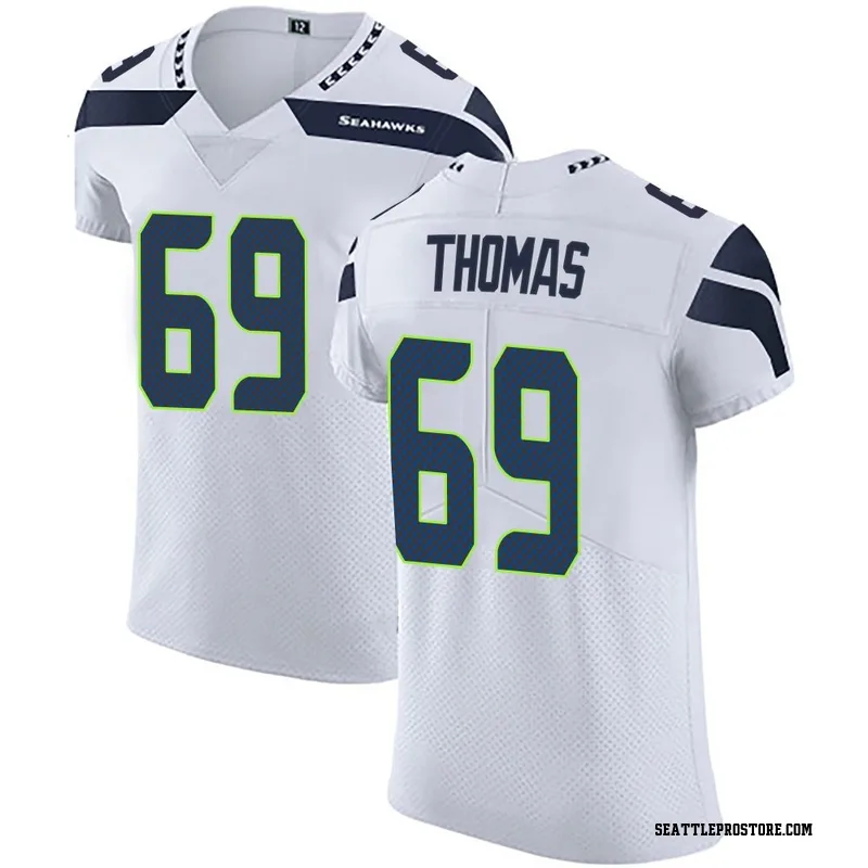 White Men's Bubba Thomas Seattle Seahawks Elite Vapor Untouchable Jersey