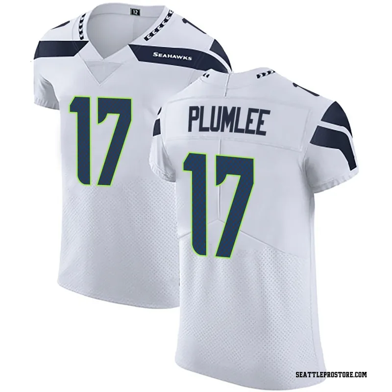 White Men's John Rhys Plumlee Seattle Seahawks Elite Vapor Untouchable Jersey