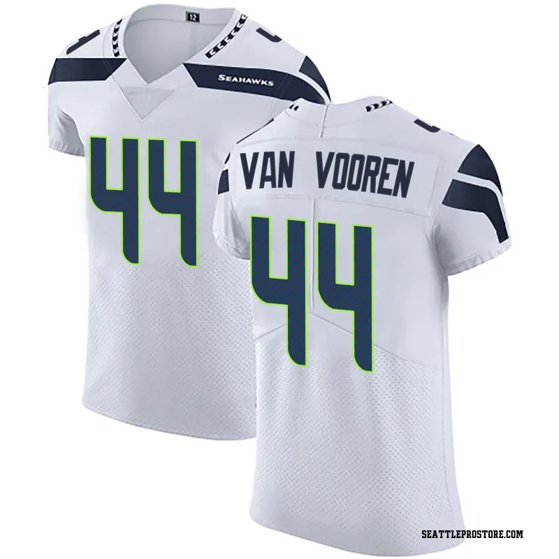 White Men's Mitch Van Vooren Seattle Seahawks Elite Vapor Untouchable Jersey