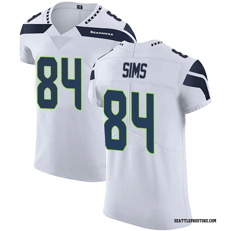 White Men's Steven Sims Seattle Seahawks Elite Vapor Untouchable Jersey